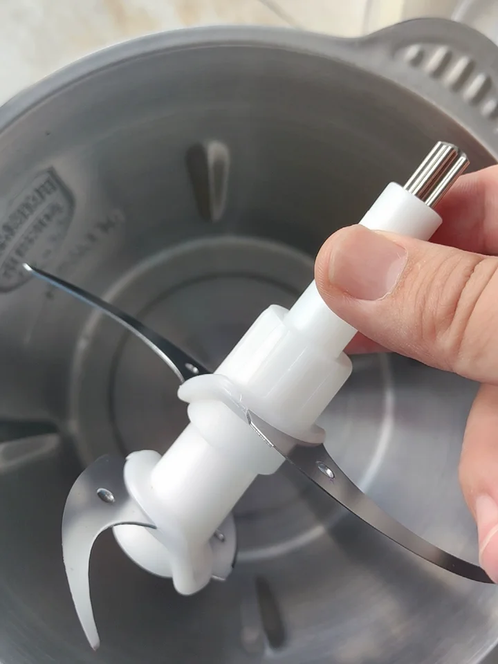 For Universal Stainless Steel Meat Grinder Replacement Blades With Blade Holder Food Processor Spare Cutting Parts