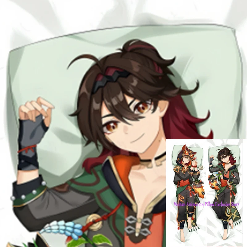 

Dakimakura Anime Pillow Cover Gaming Double Sided Print 2-Side Pillowcase Decoration