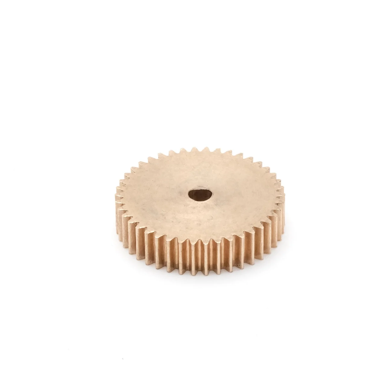 0.5M D-Hole Copper Gear Cylindrical Spur Micro Motor Gear 42-59 Teeth for Precision Mechanical Applications