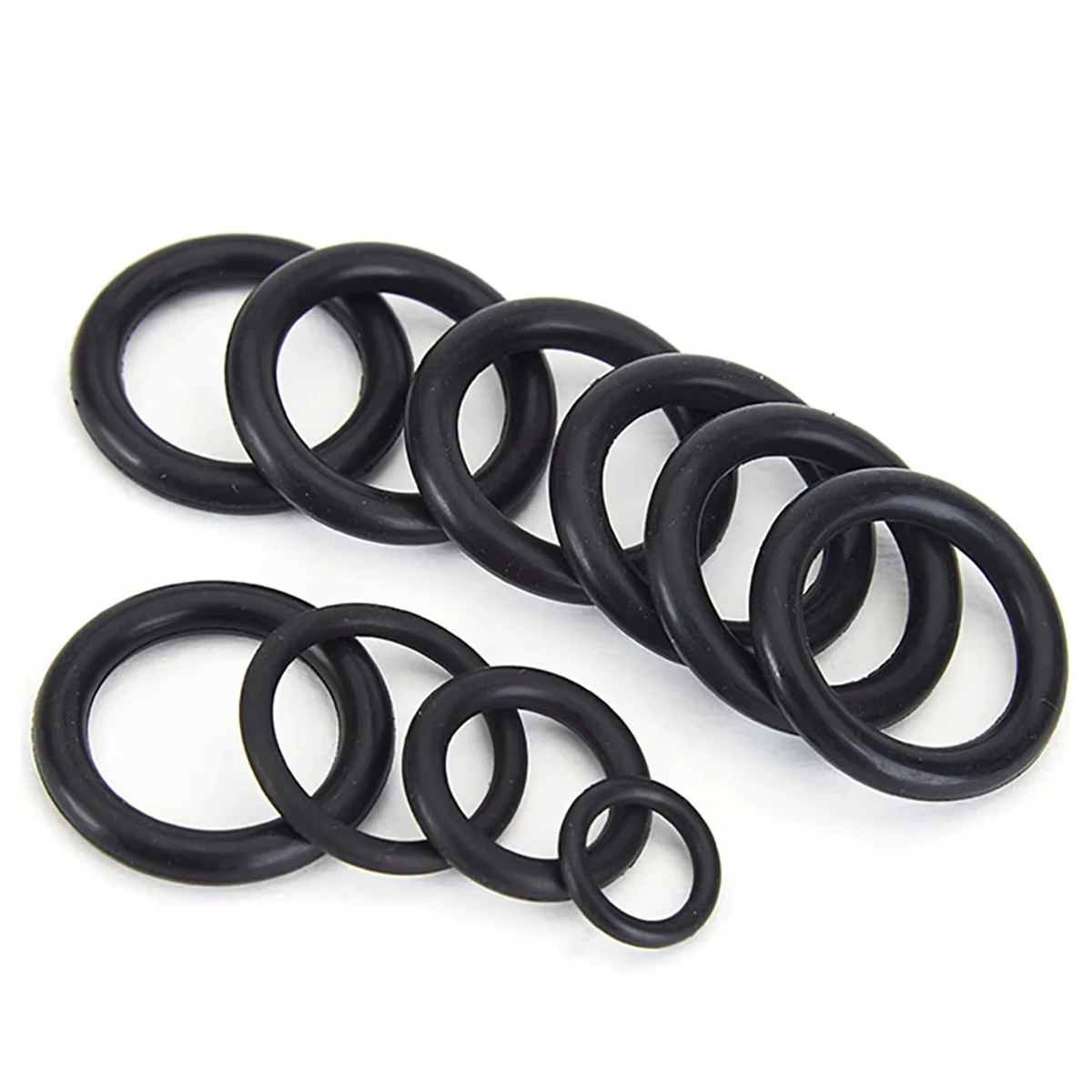 CS 3.1/3.5/4/5mm OD 4-64mm Nitrile Rubber O-ring NBR Plumbing Sealing Gasket Black Spacer Oil Resistance Round Seal Washer