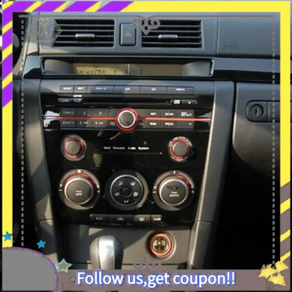 

L38A-2DIN Car Stereo Radio DVD Fascia Fascias Dash Panel Plate Trim Kit Frame Cover For Mazda 3 AXELA 2004-2007 2008 2009