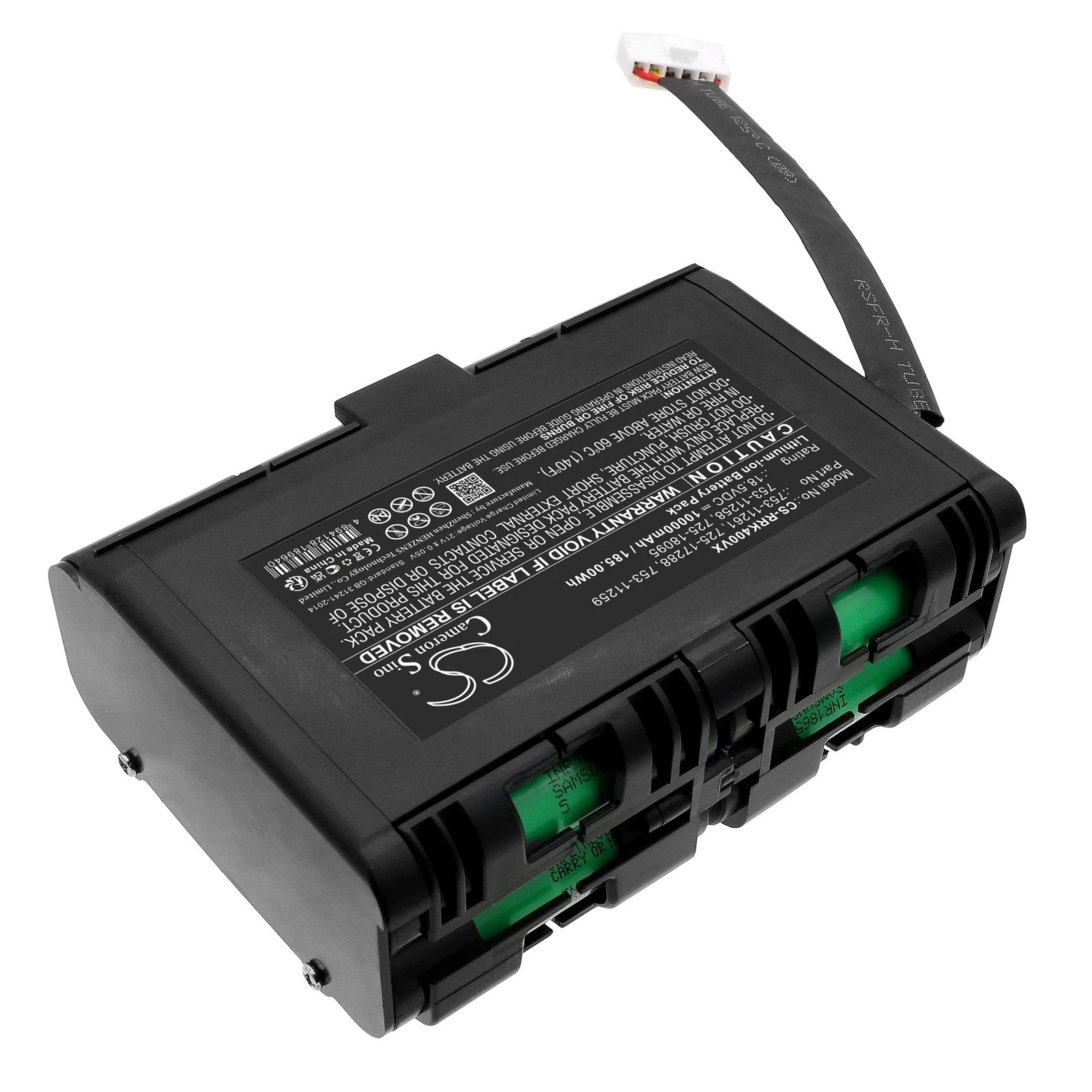 CS Replacement Battery for CubCadet XR5 4000,XR5 3000 PN:753-11261,725-17288,753-11259,753-11258,725-18095 10000mAh / 185Wh