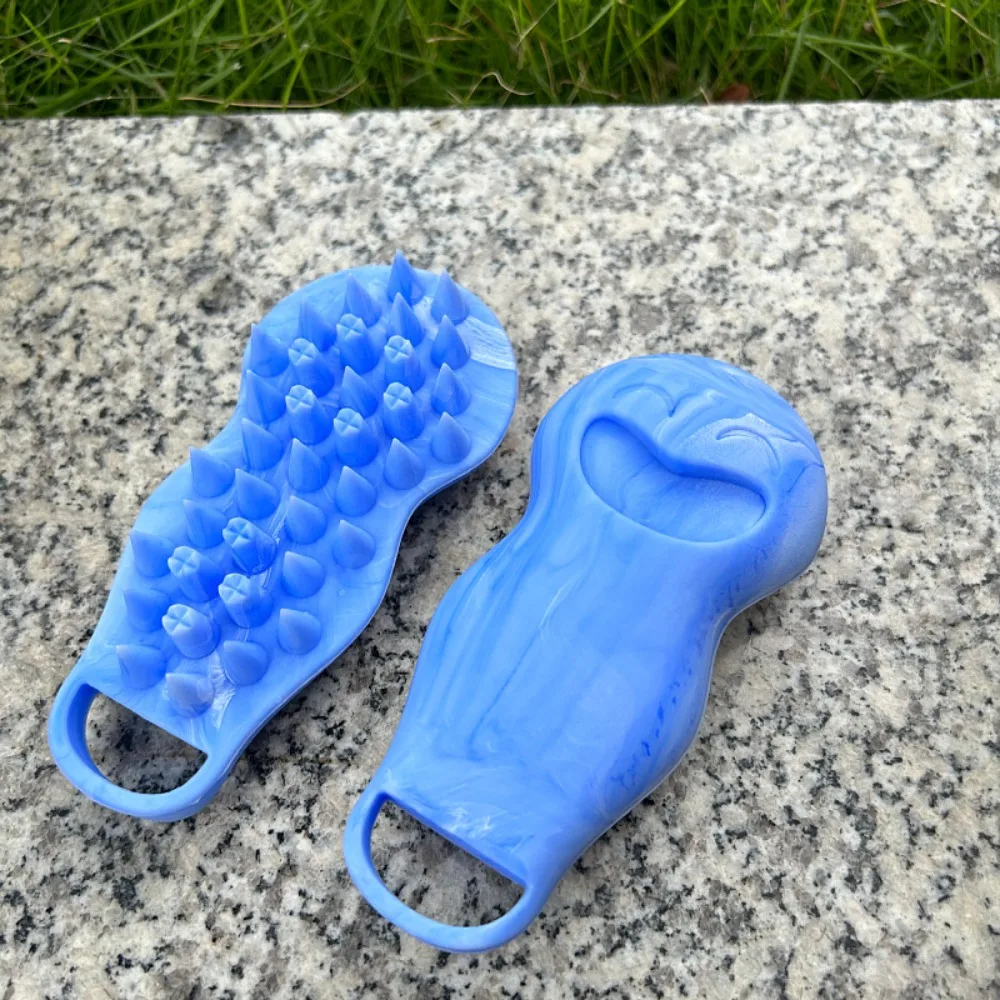 

Шампунь с заостренными зубами Артефакт Кожа головы Мягкая и приятная для кожи Противоударная и водонепроницаемая чистящая расческа Легко чистится