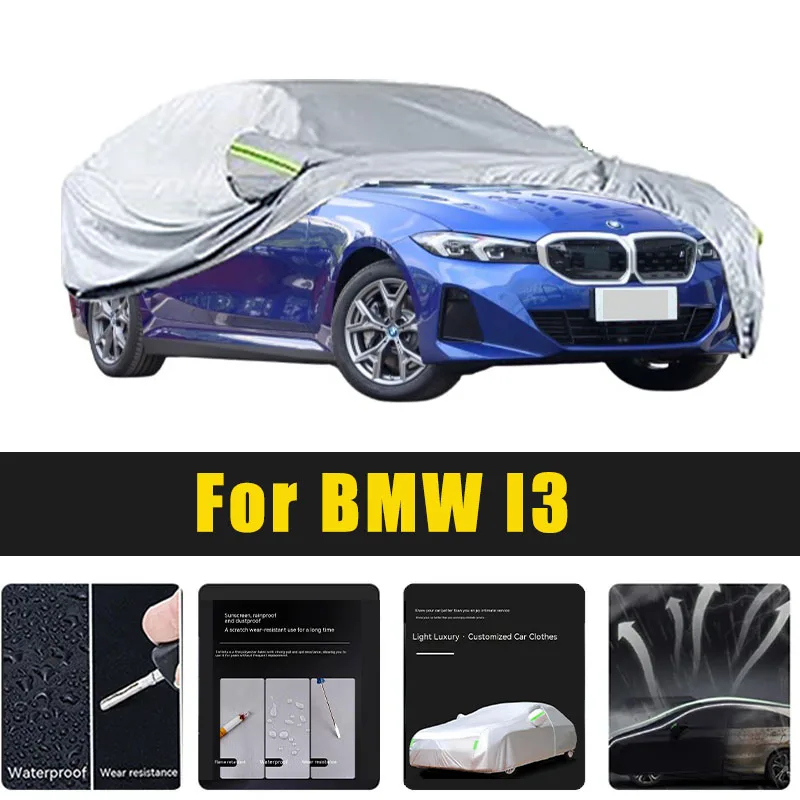 

Full Car Covers Outdoor Sun UV Protection Dust Rain Snow Oxford cover Protective For BMW I3 Accessories