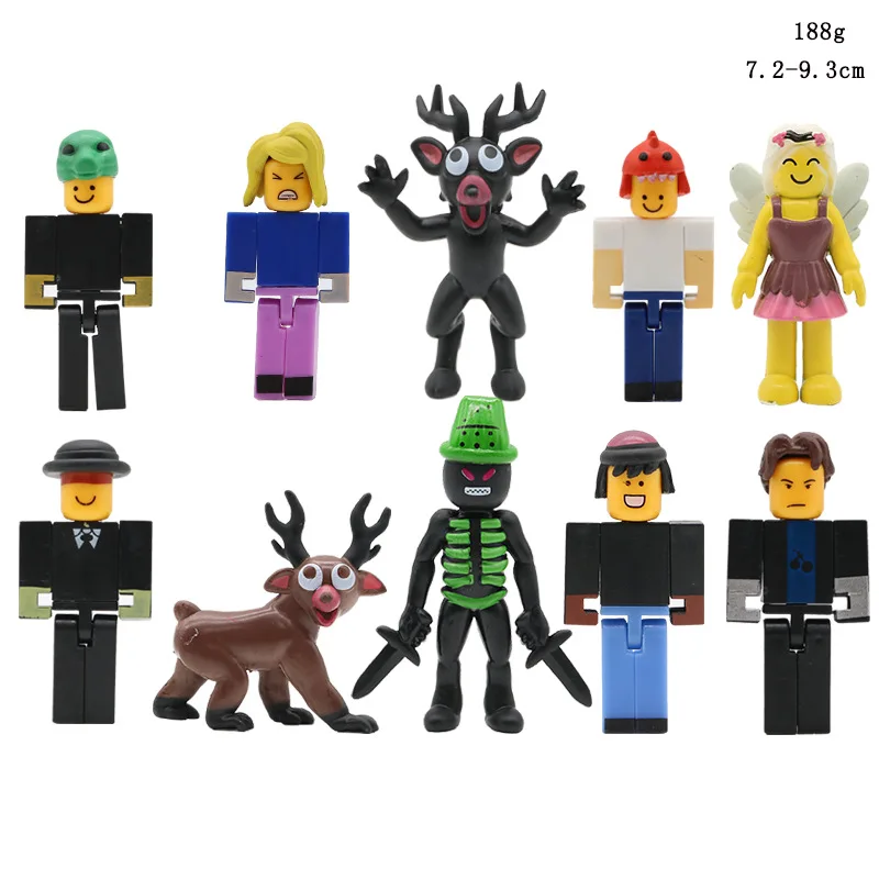 99 notti nella foresta Figure Figurine Gufo Capra Lupo Cervo Giocattolo di plastica Regalo Anime Cieco Borsa Action Model Doll Mistero