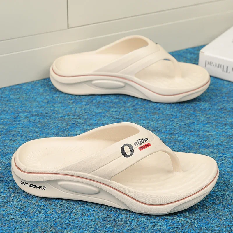 Summer Men Slippers Non Slip EVA Flip Flops Lightweight Home Sandals Soft High Quality Slides Fashion Outdoor Beach Bathroom image 3