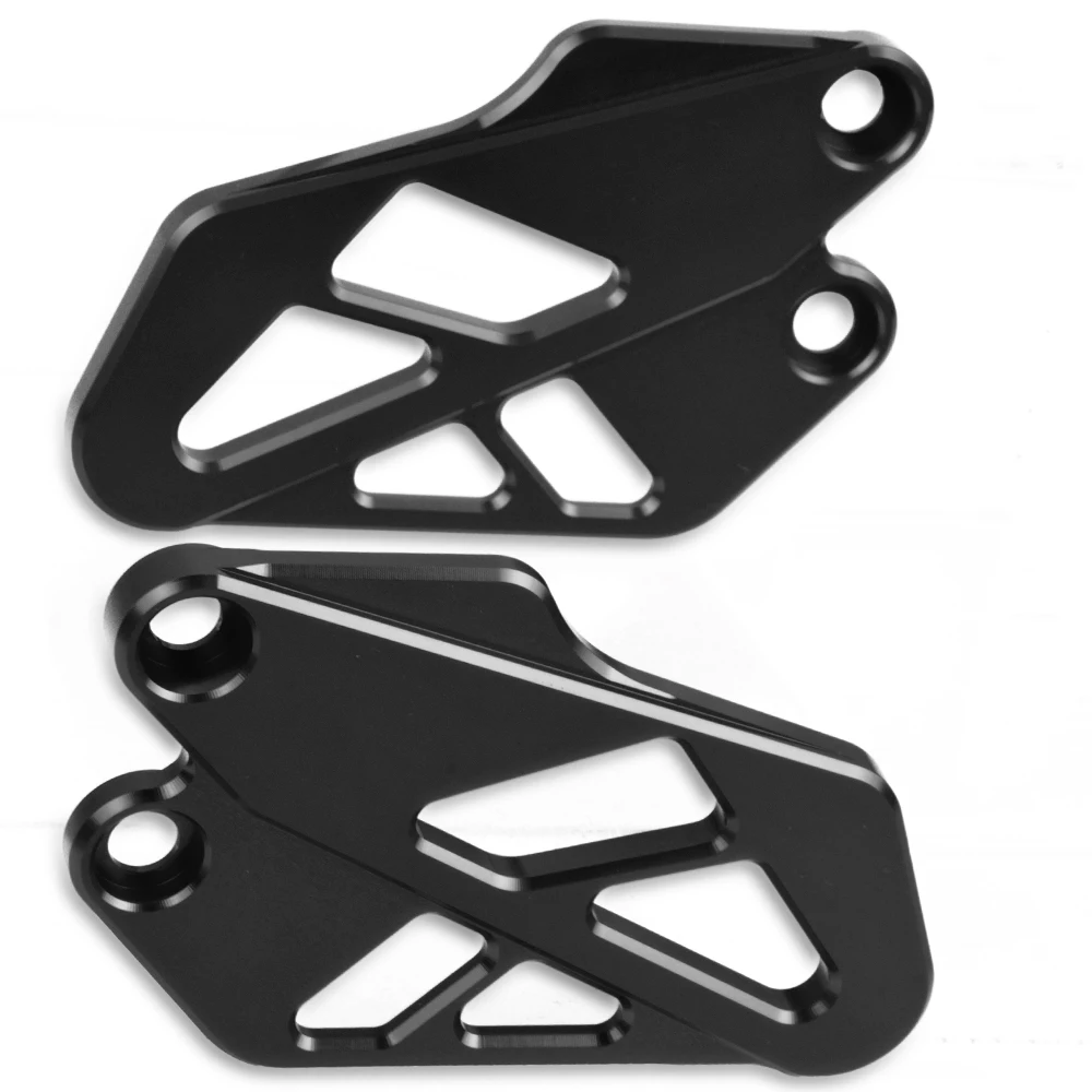 Motorcycle Front Rear Foot Peg Footrest Rear set Heel Plates Guard Protector For KTM Duke 390 125 200 DUKE 2017- 2024 2022 2021