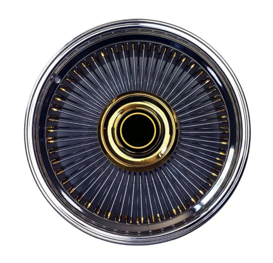 

Hot-selling spoke wire wheel Gold Wire Spokes Steel Wire Spokes 5x120 5x127 5x139.7 5 * 4.5 Chrome Plated Steel Wire Wheels