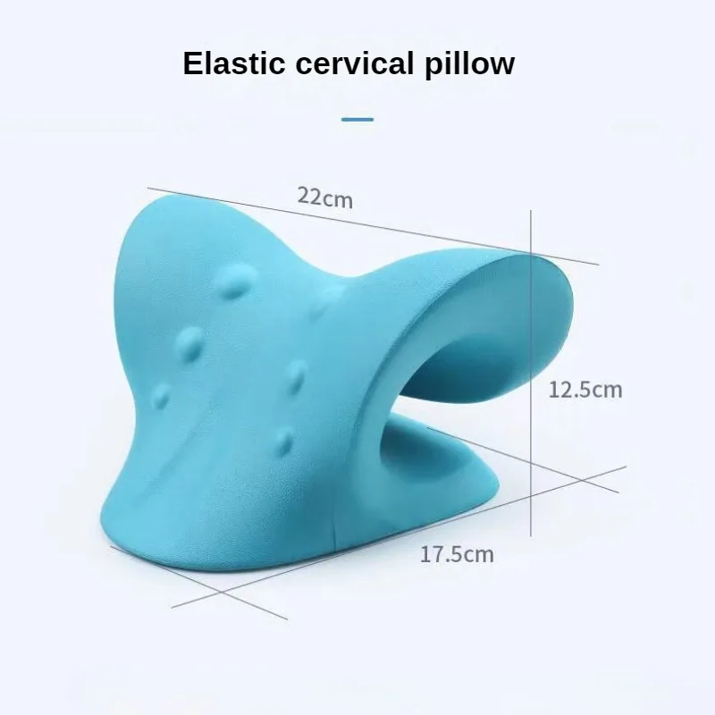 Neck Shoulder Stretcher Relaxer Cervical Chiropractic Traction Device Massage Pillow for Pain Relief Cervical Spine Alignment