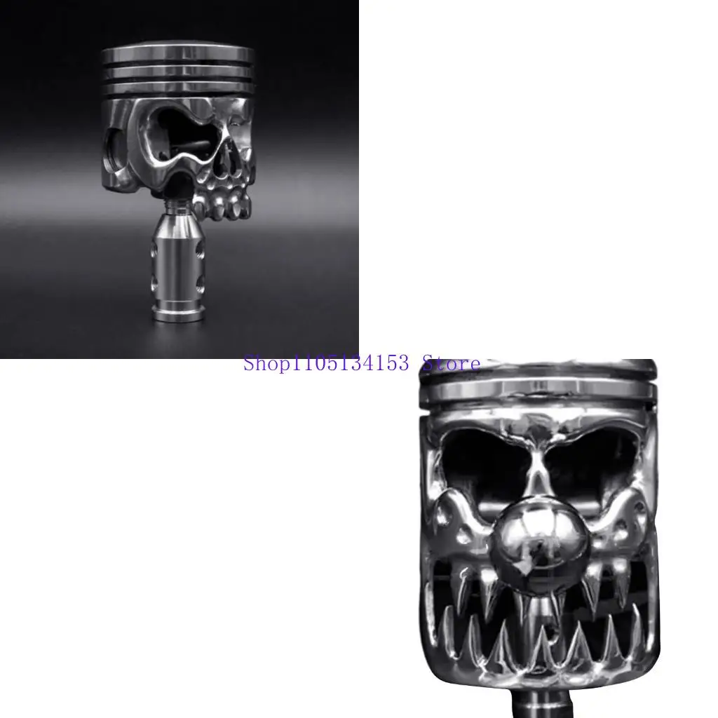 

HG89 Корма с переключателем черепа ручка автомобиля сдвигает головку рычаг рычага, подходящая для автоматической ручной