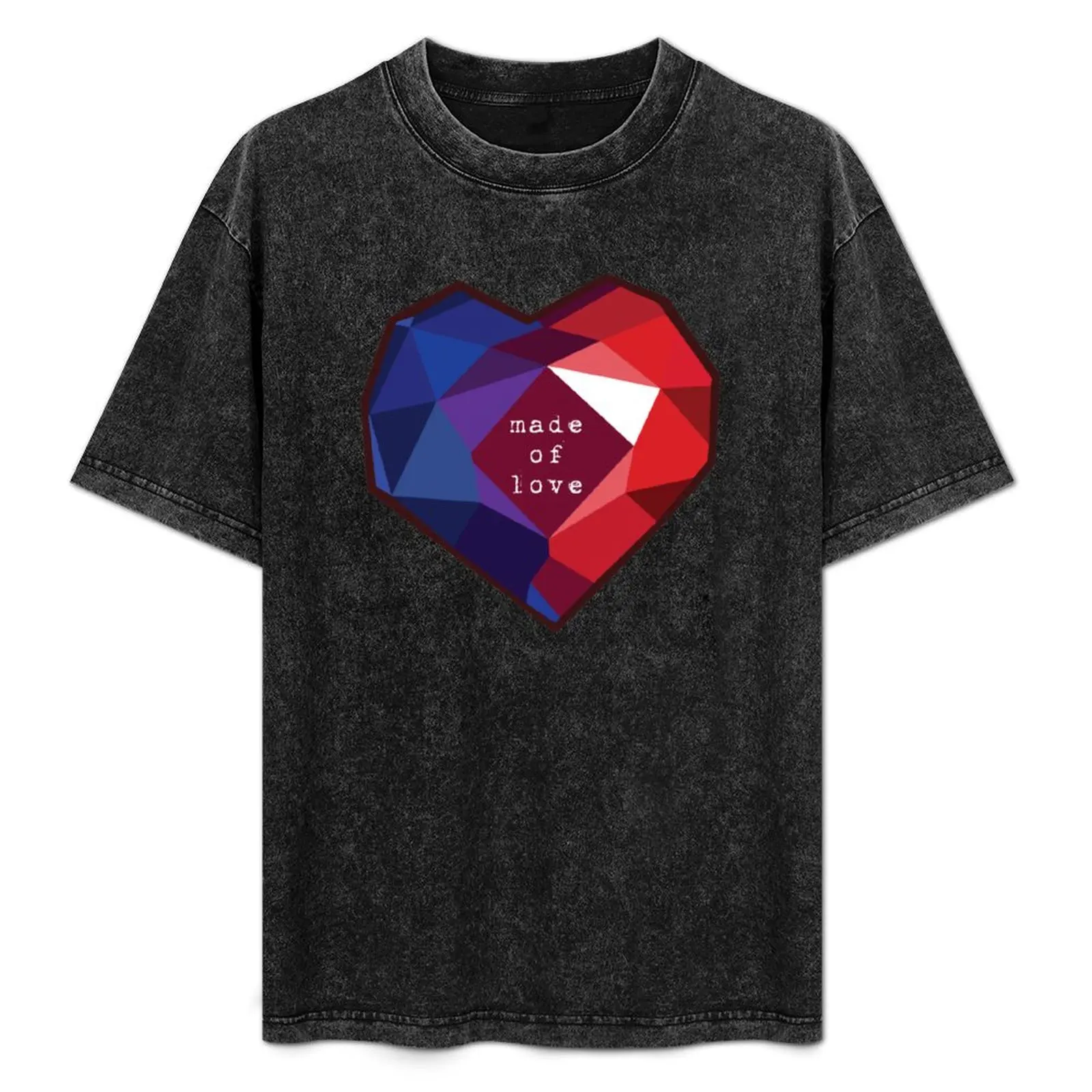 

Garnet--Made of Love T-Shirt Breathable Lightweight Summer Top