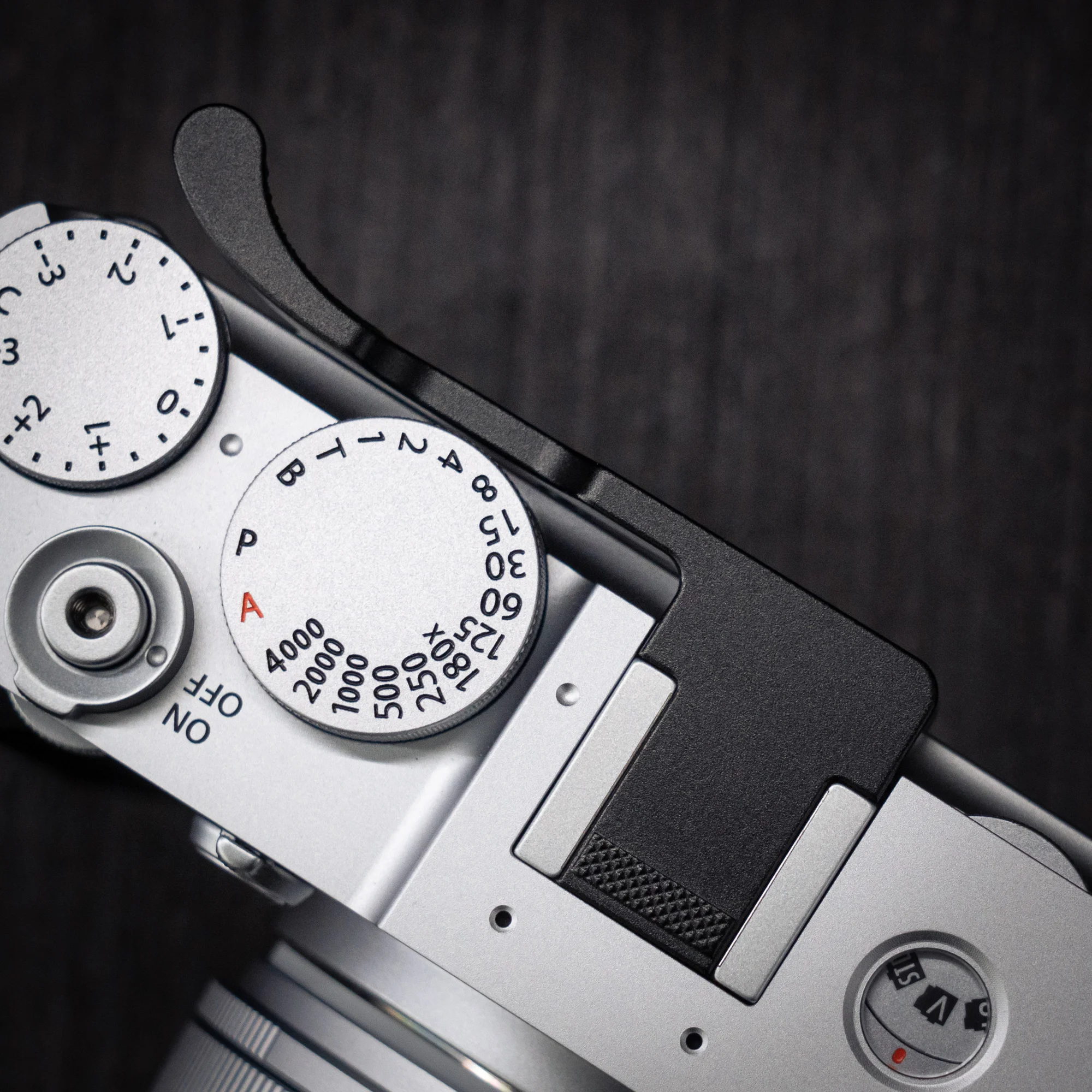 Aluminium-Metall-Thumb-Up-Griff für Fujifilm XE5 Fuji X-E5 Kamera-Handgriff – Detail 16