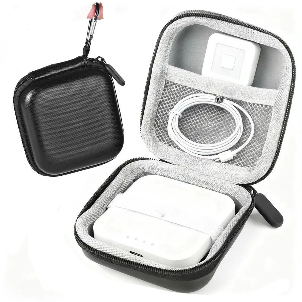 

Чехол для сканера считывателя чип-карт, жесткий держатель сумки для переноски подходит для квадратного бесконтактного считывателя A-SKU-0485 для EMV Apple Android Pay