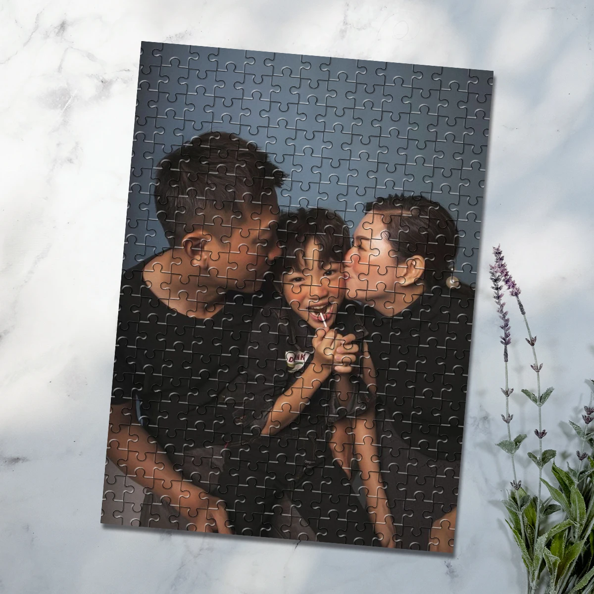 35/300/500/1000pcs Personalized Custom Photo Puzzle Family Photo Puzzle Custom Customized Puzzle Adult Personalised Toy Room
