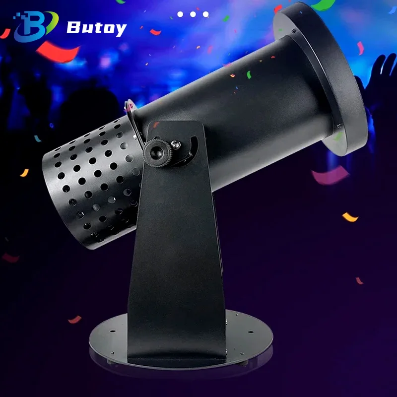 Electric Color Paper Machine Large Confetti Cannon Stage Atmosphere Wedding Event 1500w Confetti for DJ Disco Wedding Party