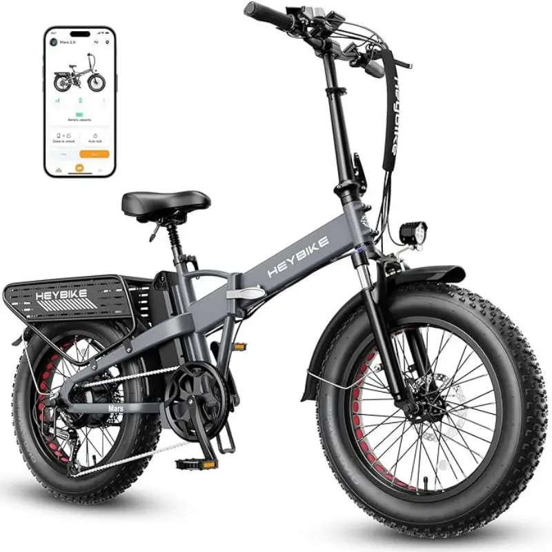 2025 HOT Electric Bike for Adults with 1400W Peak Motor, 28MPH Top Speed,and 600Wh Removable Battery,UL Certificated Folding