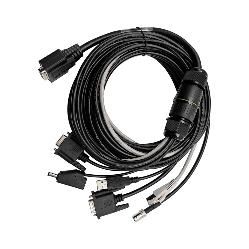 1Pcs 7 connectors Premium Trimble 60789-00(77070-00) GPS Multi-function Data Cable for Trimble Total Station GPS