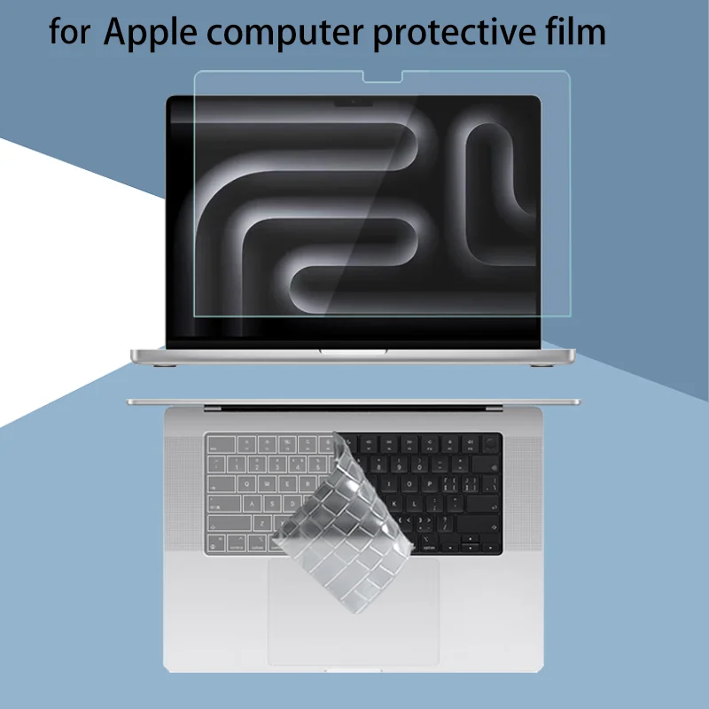 

Anti-reflection and anti-blue protective film 2021-25 suitable for Apple MacBook Pro16 computer screen film and keyboard film