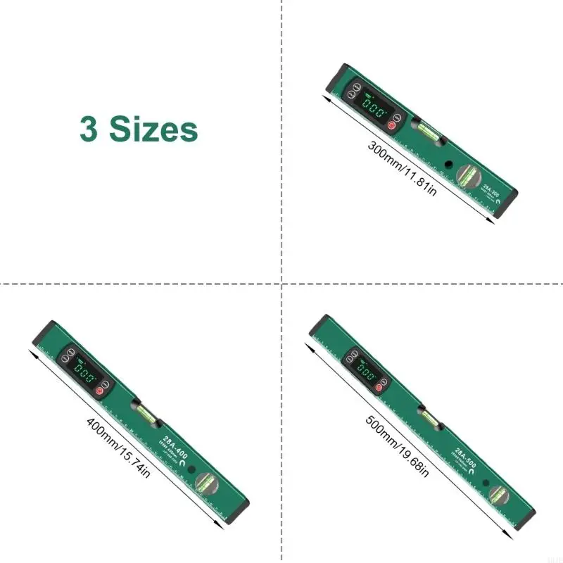 40JE 30/40/50 см Электронный инцидинометр цифрового уровня линейка транспорта.