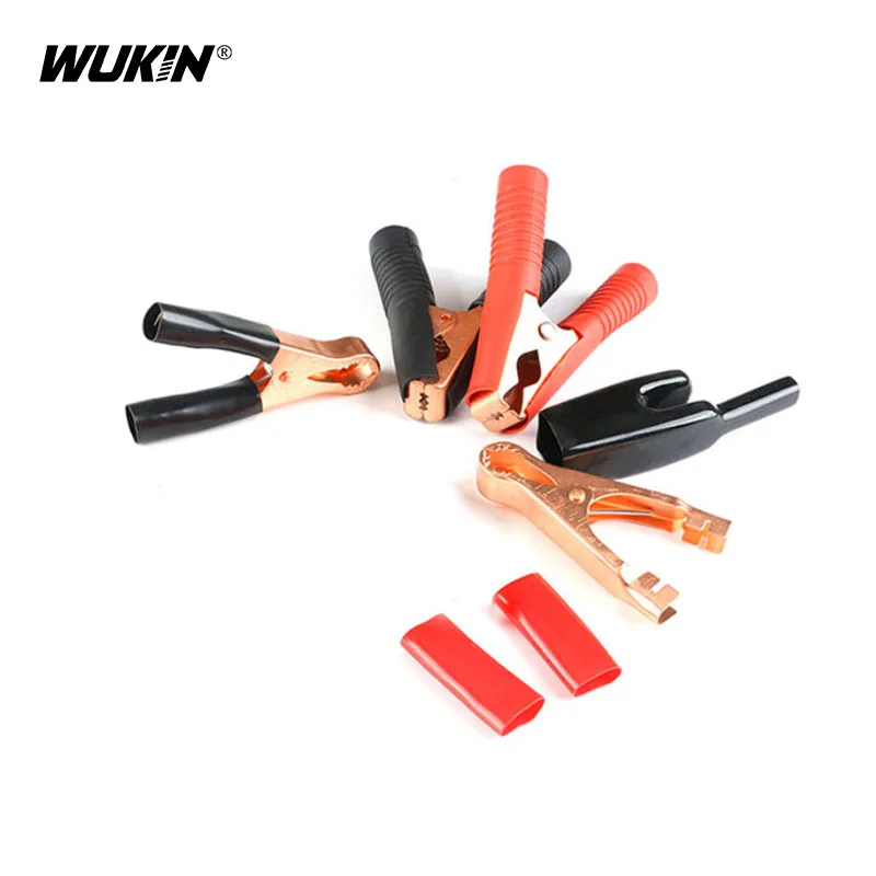 1PC Copper Plated Alligator Clip Adapter 50A/100A Test Electrical Battery Crocodile Clamp Car Accumulator Cable Clips