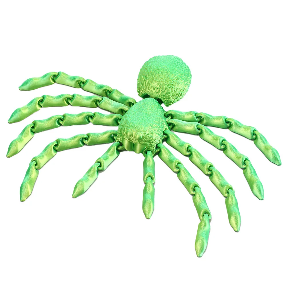 Juguetes impresos en 3D, insectos, arañas, modelo de figuras, adorno móvil multiarticulación, creatividad decorativa de escritorio, novedad, regalos para niños, juguete