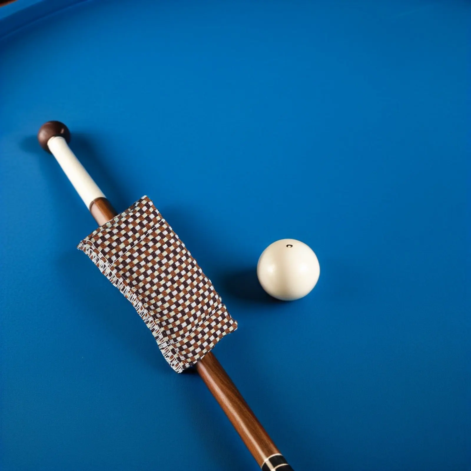 

2Pcs Billiard Cleaning Cloth Slide-on Design Shaft Polisher Prevents Stickiness Snooker Pool Cue Slicker Burnisher Tool