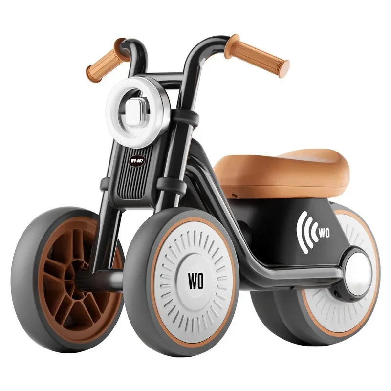 Prince Motorcycle Children's Gliding Balance Carrot 1-3 Years Old Baby Walker No Pedal Squeezy Toy Outdoor Fun Sports Ride On