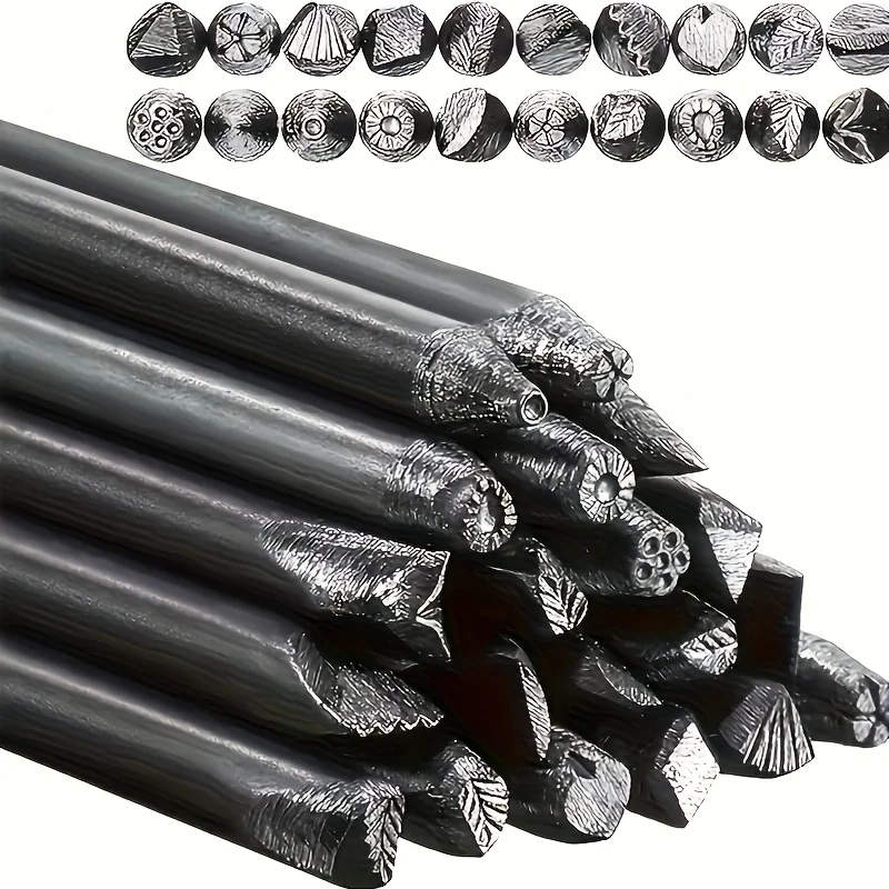 

Professional 16/20/36-Piece Steel JewelryPunchStampSetMetalEngravingToolsForDIYCraftHandmadeJewelryDesignWithMultiple Patterns