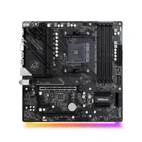 ASRock B550M PG RIPTIDE Motherboard Support Ryzen 5 3600 5600 5700X3D 5800X3DCPU 4xDDR4 4933MHz 128GB HDMI M.2 mATX AM4 Mainboad