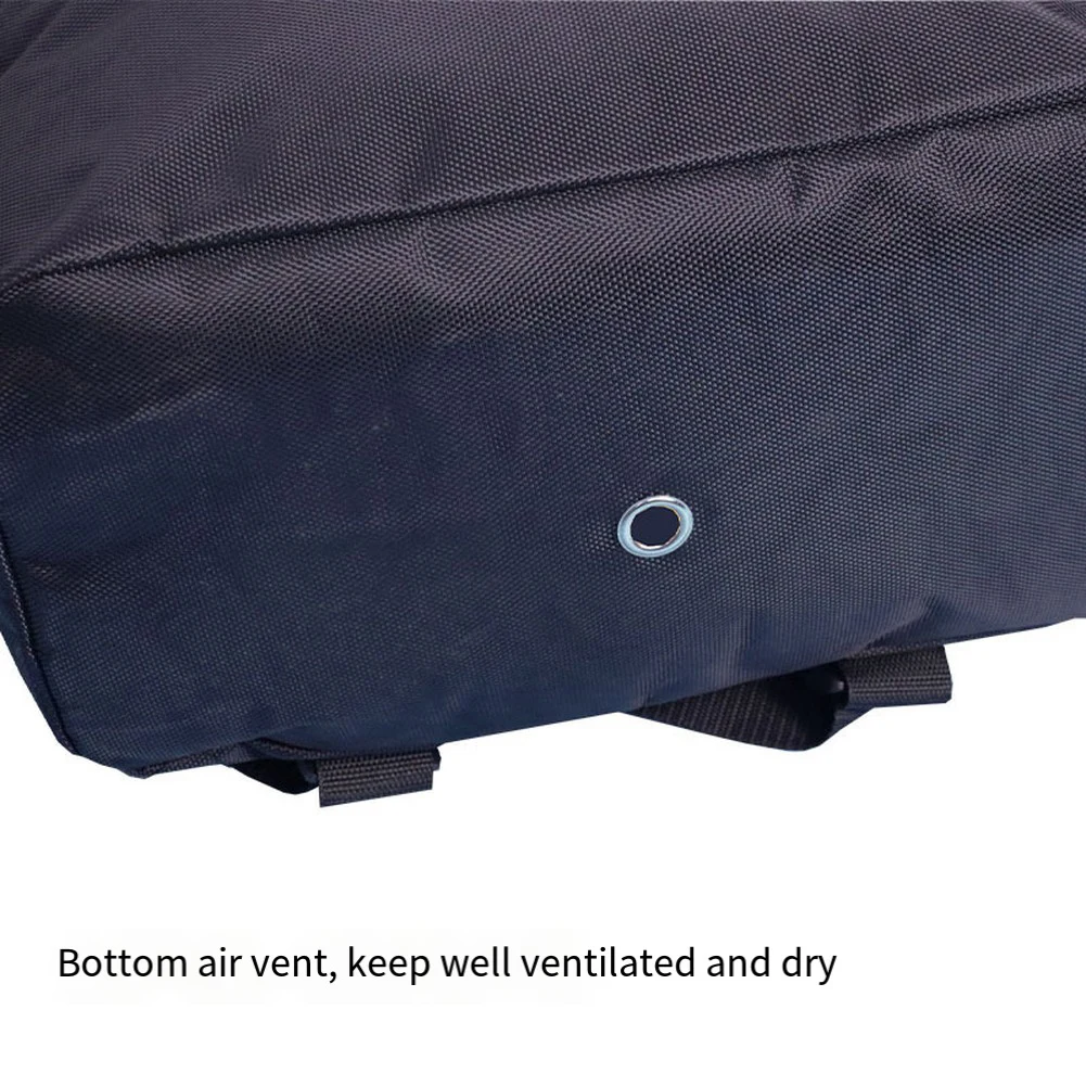 Spare Tire Mount Storage Bag for SUV - Water Resistant Oxford Cloth Hanging Bag with External Mesh Compartment
