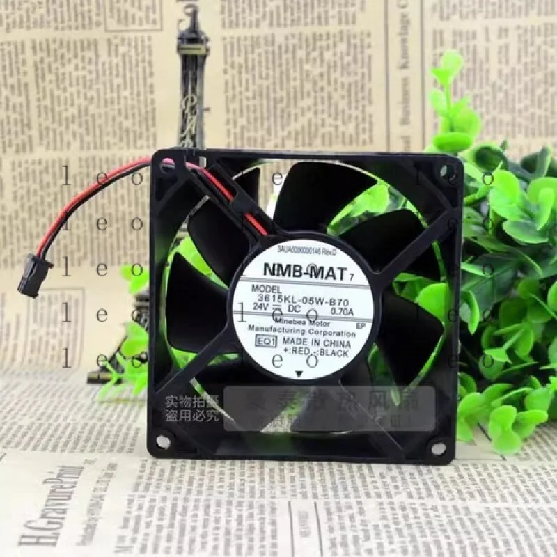 

CC for NMB 3615KL-05W-B70 DC24V 0.7A 2-Pin Inverter Inverter Cooling Fan