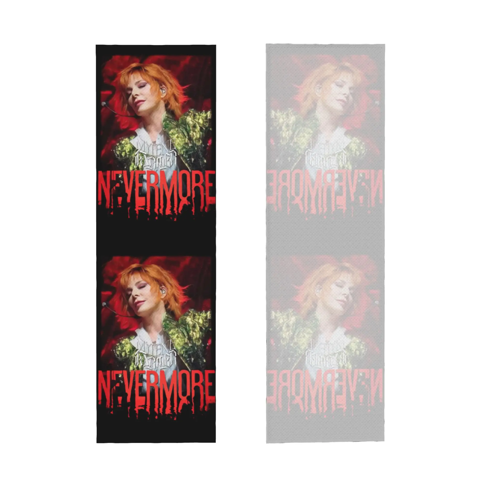 Nevermore Tour Mylene Farmer Cold Exercise Towel Face Towel Quick Dry  Bath Breathable Cold Towel