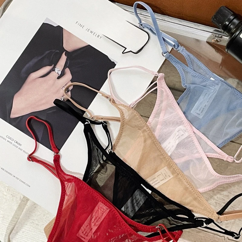 ملابس داخلية مثيرة للنساء ذات فتحة عالية بدون خياطة ورقيقة للغاية وشاش شفاف للياقة البدنية والرياضة مقاس كبير