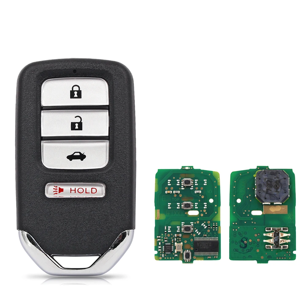 Ecusells 2/3/4/5/6 Buttons 313.8MHz ID47 Chip Remote Key for Honda HR-V FIT EX-L CR-V Crosstour Fit Odyssey FCC ID: KR5V1X