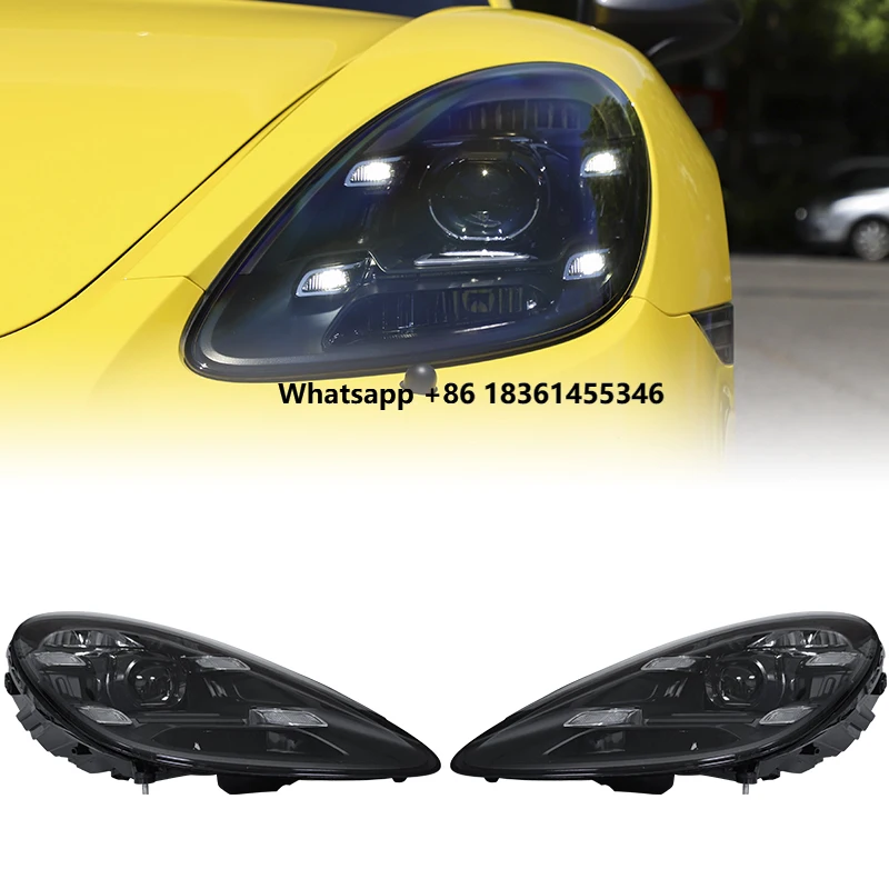 

Matrix LED Headlights for 982/718 2016-2023 New Condition 6000k Color Head Light Upgrade