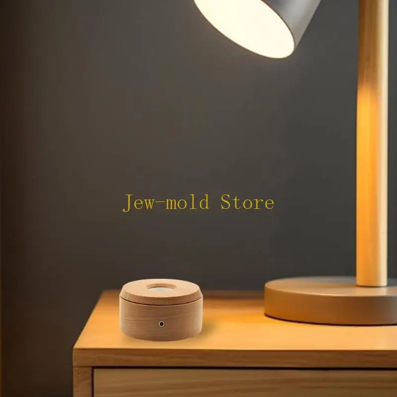 C71B Light Rotating Platform Vibranting Color USB alimentado para objetos decorativos