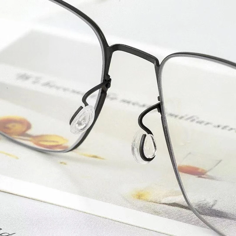 Denmark Brand Square Screwless Glasses Frame Men Women 4g Titanium Ultralight Eyeglasses Fashion Design Luxury Eyewear Gafa - Image 5