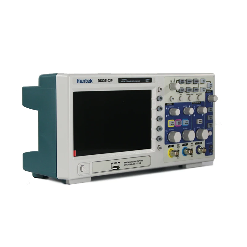 Hantek DSO5102P Digital Storage Oscilloscope 100MHz Bandwidth 2CH Dual Channel 1GSa/s USB Osciloscopio Oscilloscopes
