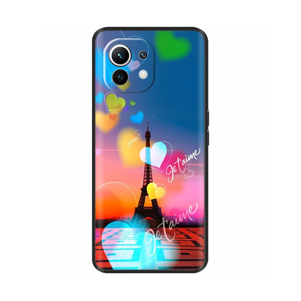 For Xiaomi 11 Lite 5G NE Case Shockproof Soft Silicone Back Cover For Xiaomi Mi 11 Lite 5G Phone Case Mi11 11Lite NE Funda Coque view 2