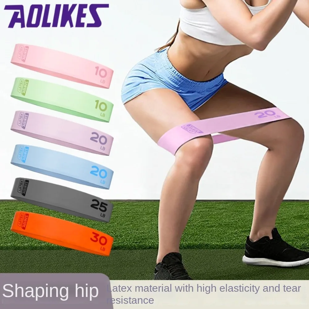 Leg Exercises Yoga Tension Band Lifting Buttocks Shaped Leg Exercise Tension Ring Fitness Health Massage Resistance Bands