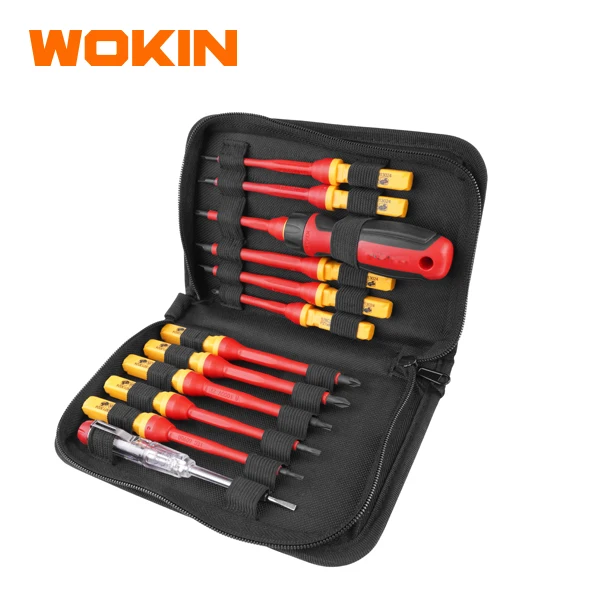 205513 13pcs Industrial Mini Insulated Changeable Screwdriver Set - view 2