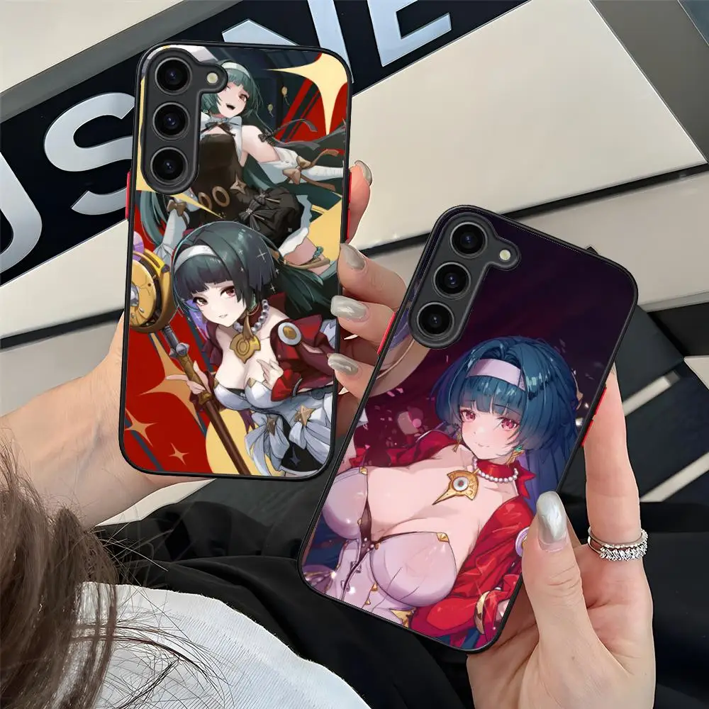 เคสโทรศัพท์ Zenless Zone Zero Astra Yao สำหรับ Samsung Galaxy S25 S24 S23 S22 S21 Plus FE Ultra  ซิลิโคนสีสันสดใส ป้องกันอย่างดี หรูหรา