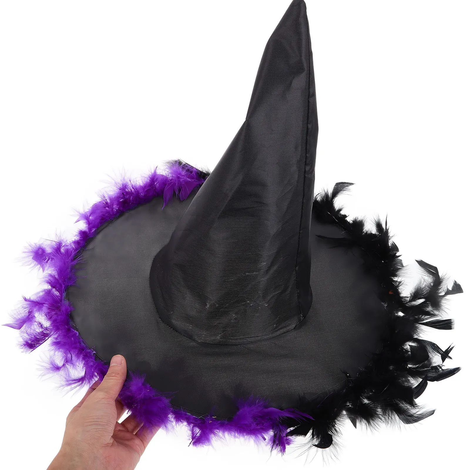 Costume d'halloween pour adultes, décoration de fête, accessoires de Festival de magicien pour femmes, chapeau de Costume d'halloween ou chapeau de friandise