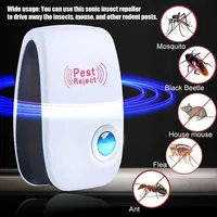 Electronics Sonic Insects Repeller Multi-functional Portable Bedroom Living Room Pest Mouse Control Supply Household Office Plug