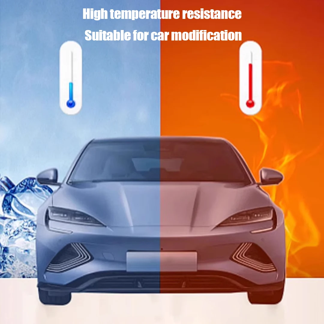 Nastro elettrico nastro per imbracatura resistente al calore nastro adesivo in tessuto nastro impermeabile nastro isolante in tessuto automobilistico 5 pezzi