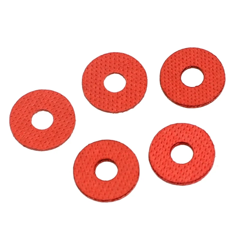 100Pcs 8Cm/3Cm Diameter Fiber Moederbord Isolerende Wasmachines Rood