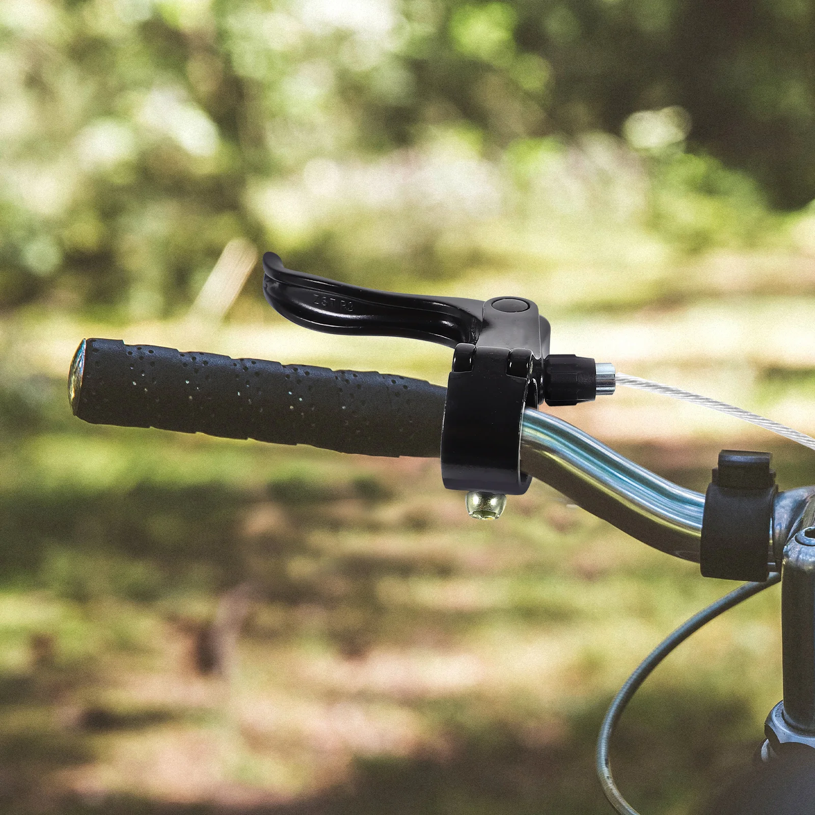 1Pair Brake Lever High Hardness Aluminum Alloy Fixed Gear Brake Handle Suitable for 22.2mm 24mm Bikes Lightweight Durable Easy