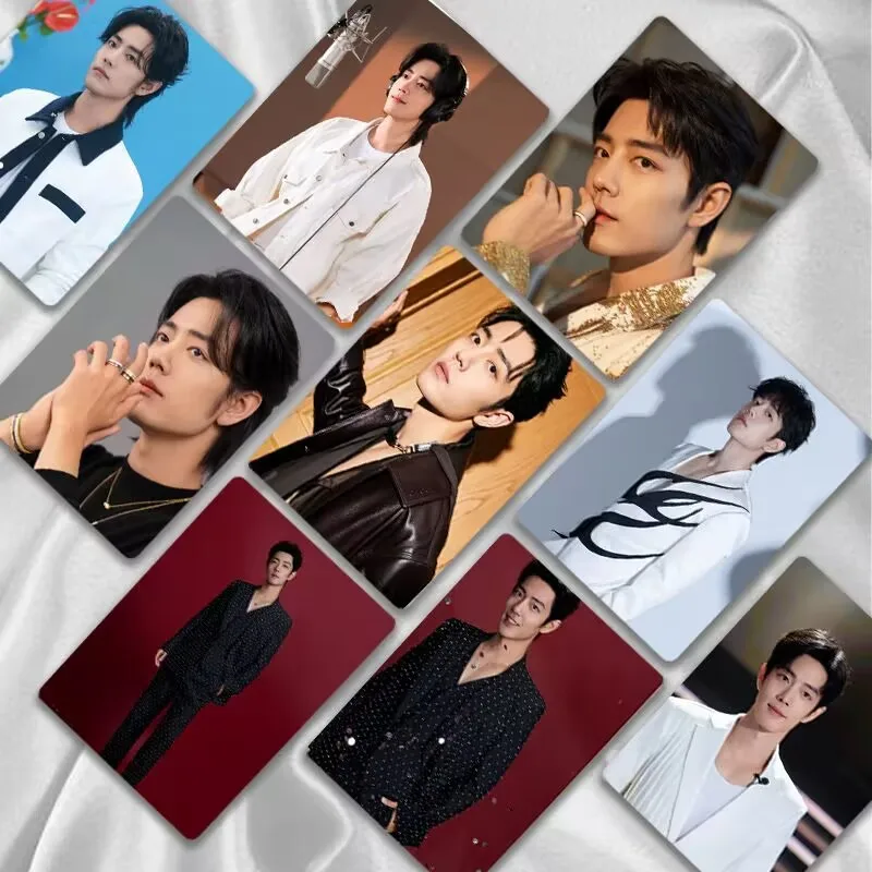 

Xiao Zhan Laser Mini Card 55 новейшая самопечатная 3-дюймовая жесткая карта Polaroid Collection Edition без лазерной вспышки