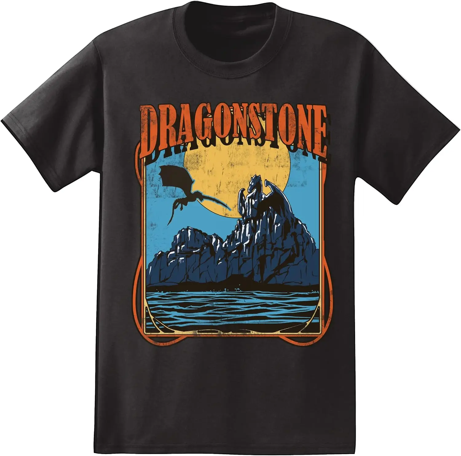 Game of Thrones Dragonstone Landscape Mens and Womens Short Sleeve T-Shirt