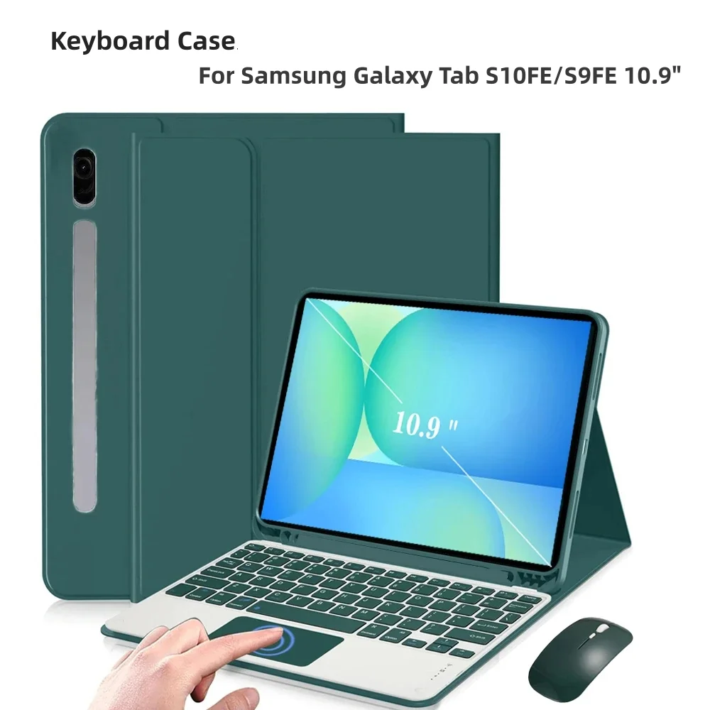 Samsung Tab S10 FE 10.9インチ SM-X520/X526/X526B 2025用キーボード